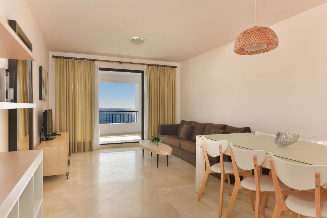 Impresionante Apartamento Vista Mar Frontal Torrox Eksteriør bilde