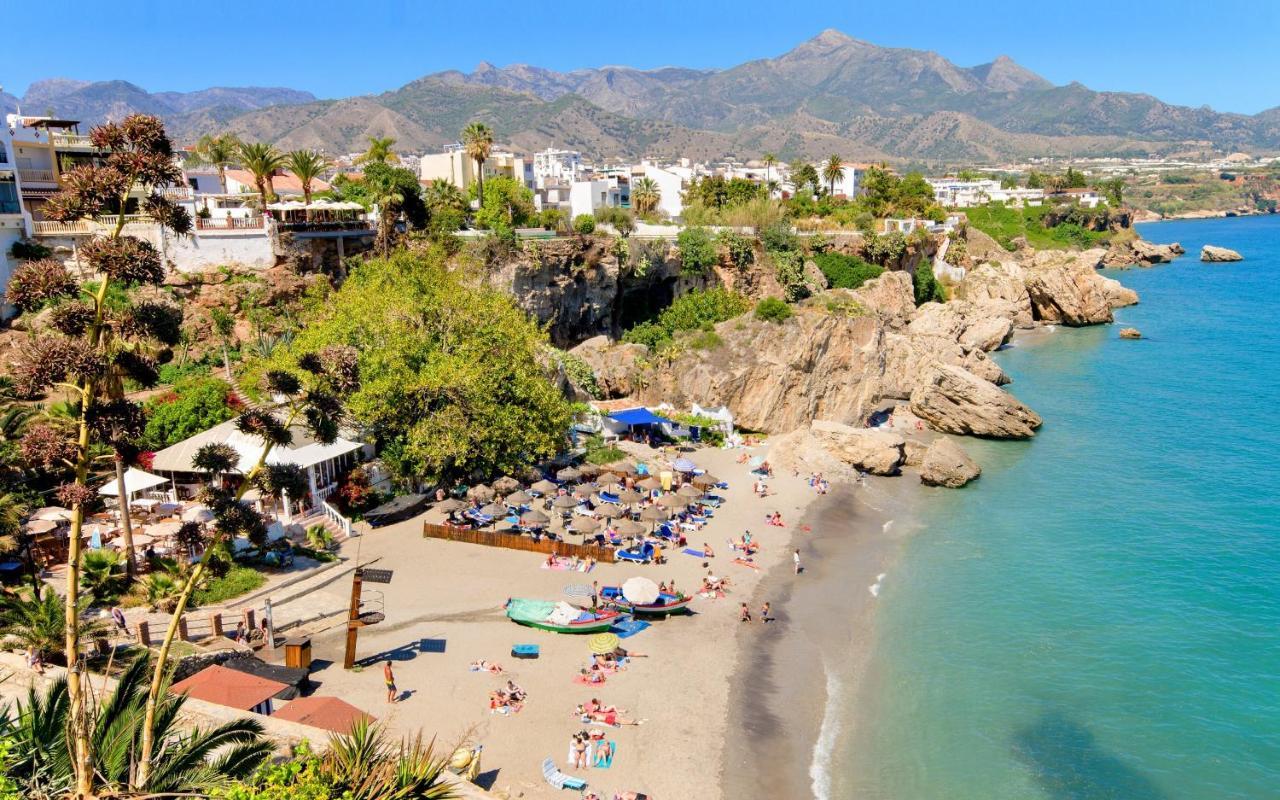 Impresionante Apartamento Vista Mar Frontal Torrox Eksteriør bilde