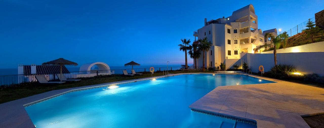 Impresionante Apartamento Vista Mar Frontal Torrox Eksteriør bilde